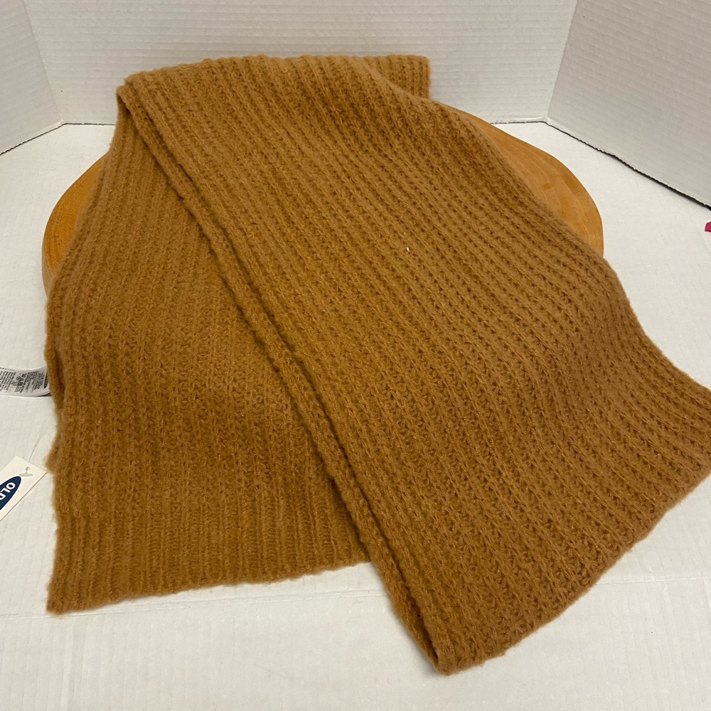 Old Navy NWT Camel Tan Knit Scarf